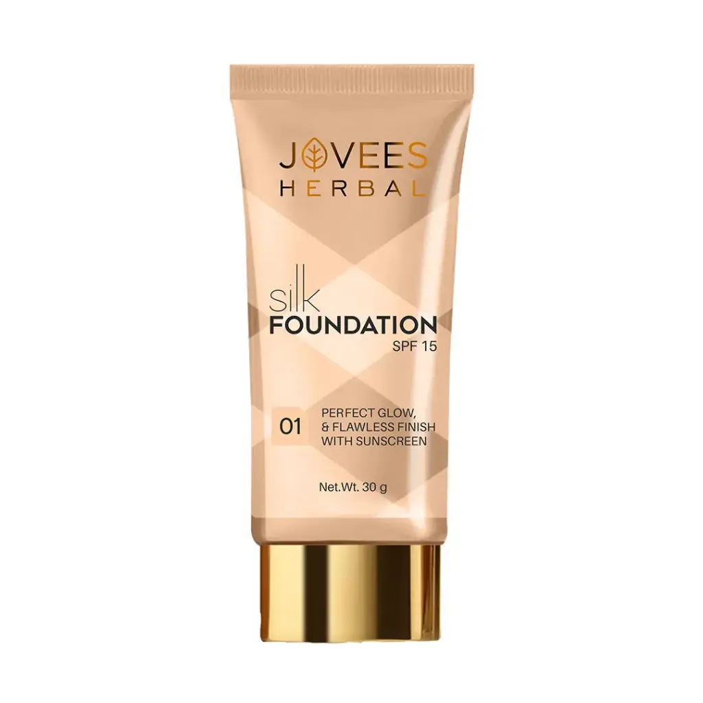 Jovees Silk Foundation (SPF 15) 30gm