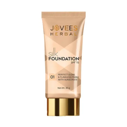 Jovees Silk Foundation (SPF 15) 30gm